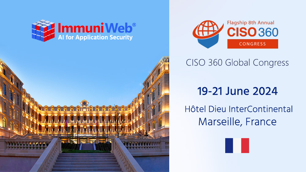 ImmuniWeb Participates at 8th CISO 360 Global Congress.