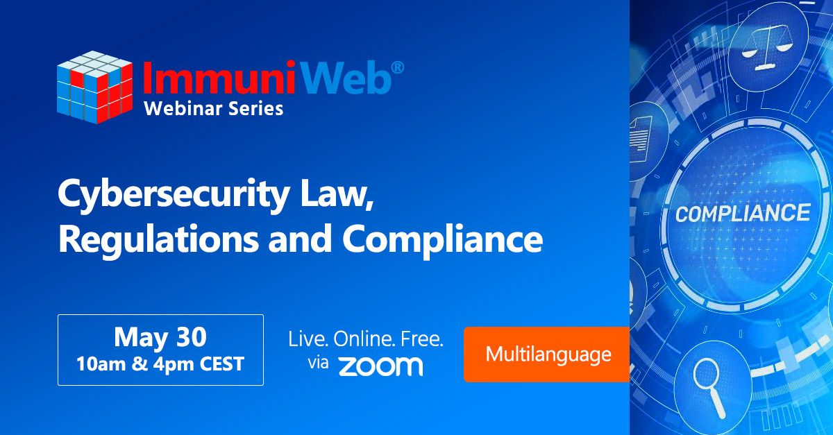 Cybersecurity Law, Regulations and Compliance