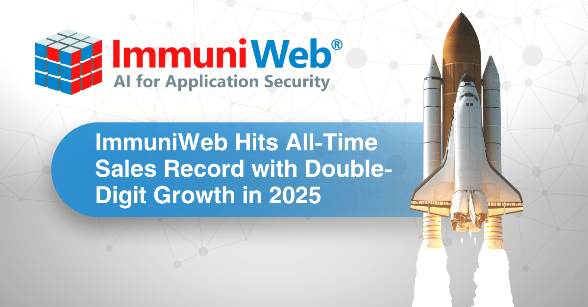 ImmuniWeb Hits All-Time Sales Record with Double-Digit Growth in 2025 ImmuniWeb Hits All-Time Sales Record with Double-Digit Growth in 2025
