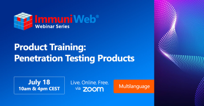 Product Training: Penetration Testing Products — July 2024