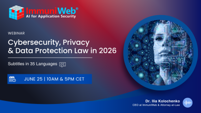 Cybersecurity, Privacy and Data Protection Law in 2026