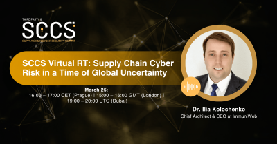 ImmuniWeb to Talk at the SCCS Summit Network